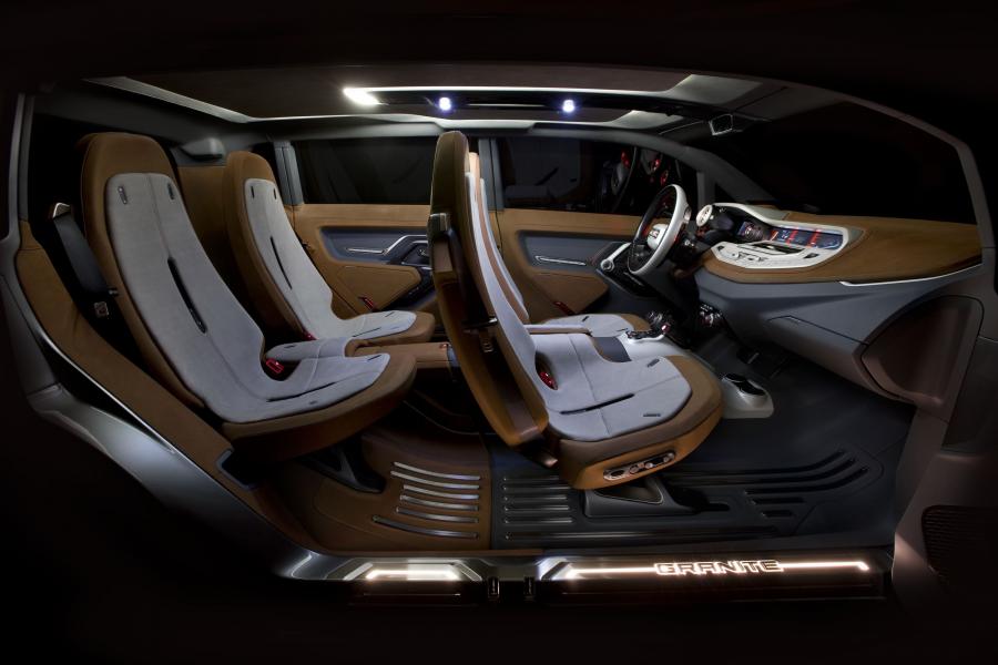 Интерьер GMC Granite Concept 2010 года  (фото 9 из 12)